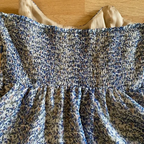 For Love and Lemons Kiss Me dress in a floral blue - Picture 11 of 14